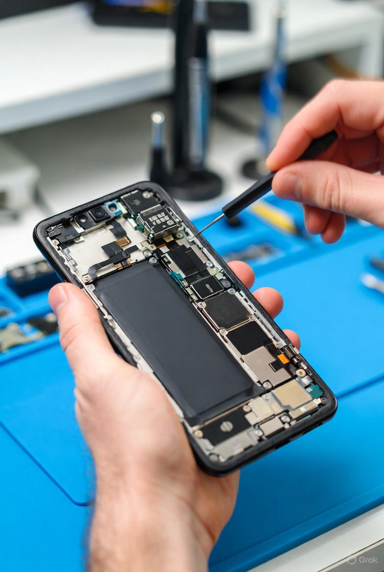 Smartphone Akku Tausch